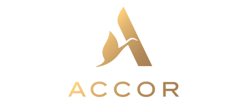 Logo Accor - cliente dell'agenzia di ufficio stampa di Mariangela Cecchi a Bologna