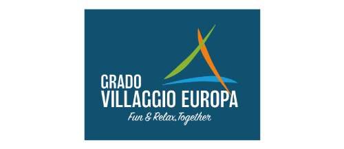 Logo Grado Villaggio Europa - cliente digital PR e ufficio stampa di Mariangela Cecchi